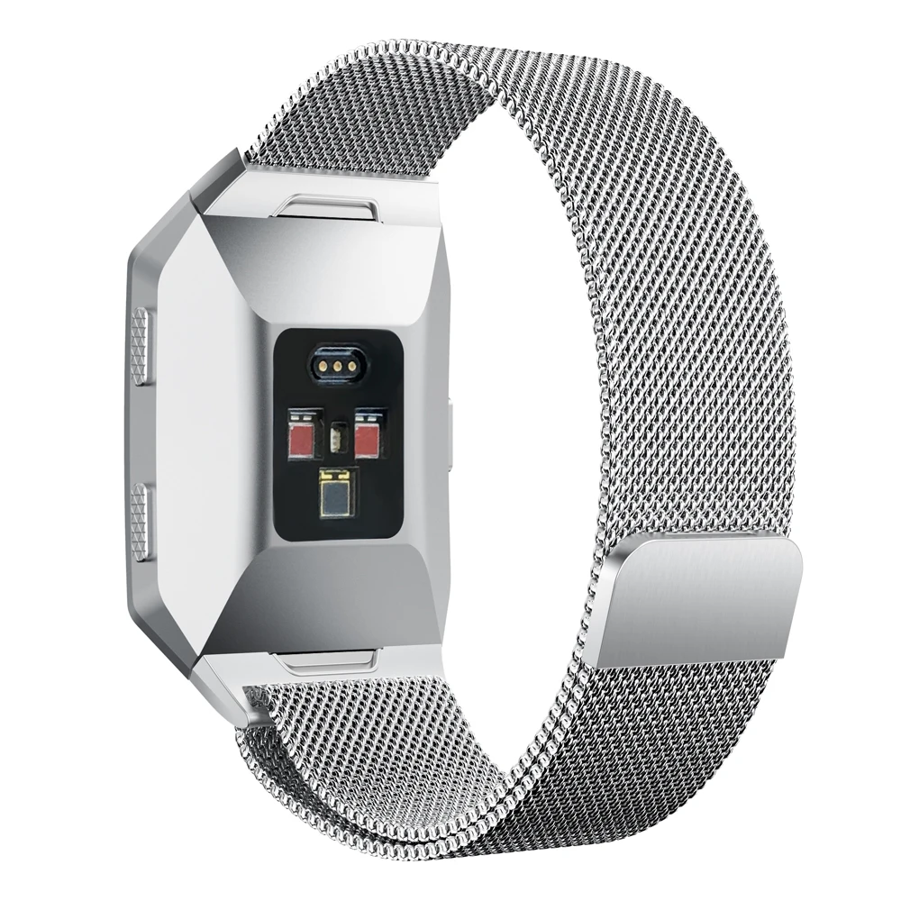 Миланские ремни для Fitbit Ionic ремешок для часов умные часы с ремнем петля ремешок из нержавеющей стали сменный ремешок браслет на запястье