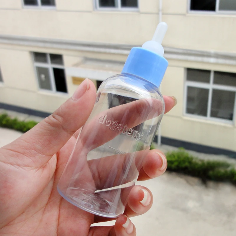 60 мл маленькое животное собака бутылка для воды кошка бутылки молока Портативный