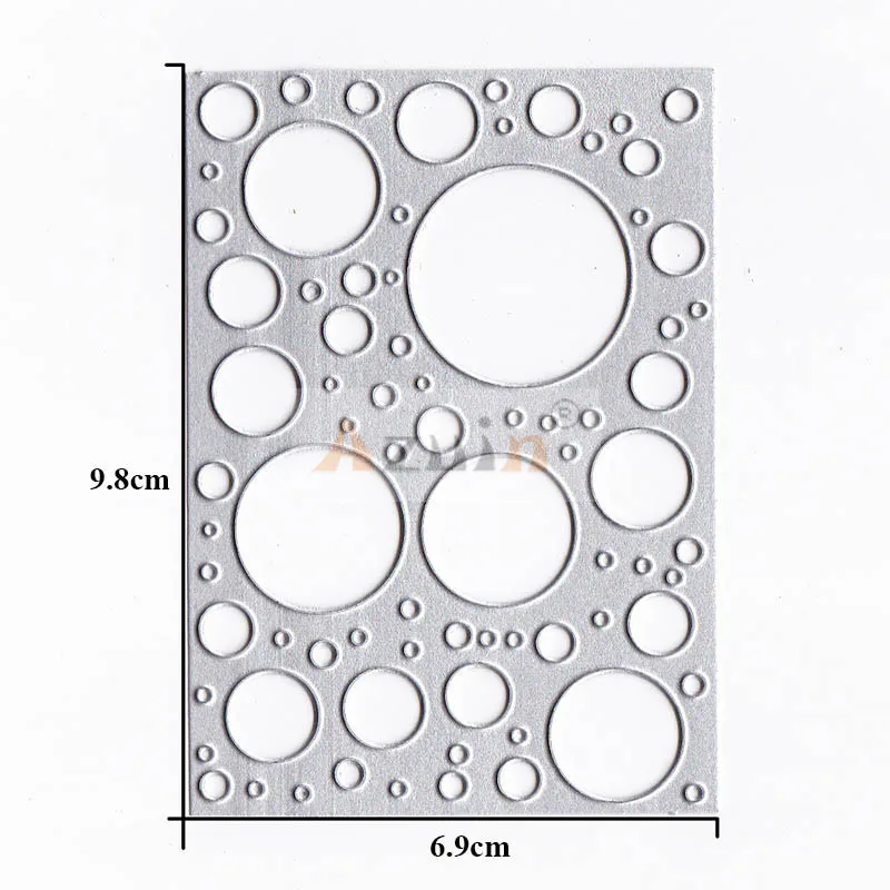 2018 Новый Сделай Сам круг и квадратная рамка высечки Новая бумага сделай сам