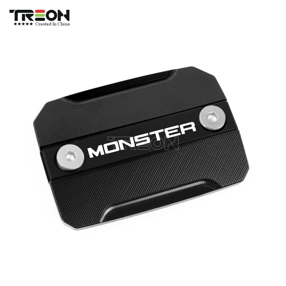 

For DUCATI Monster 821 2014 2015 2016 2017 2018 Front Brake Fluid Reservoir Cap Frame Decorative Cover Motorcycle Accessories