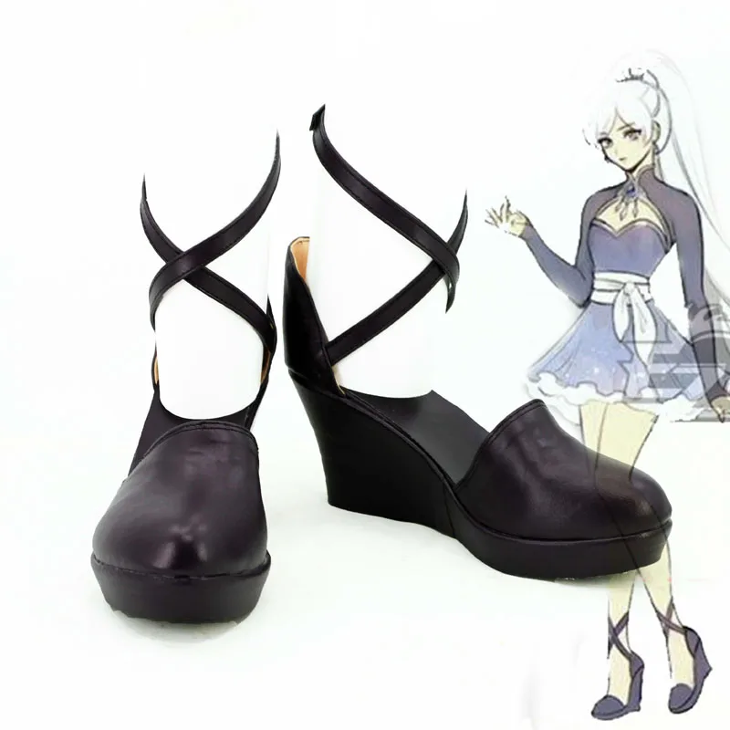 

RWBY Volume 4 Weiss Schnee Gray Cosplay Shoes Boots CosplayLove For Halloween Christmas Party
