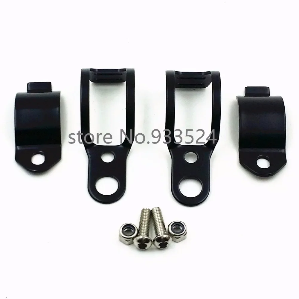 Регулируемые 33 43 мм 39 41 поворотный сигнал переезд вилочные зажимы для Harley Dyna Electra