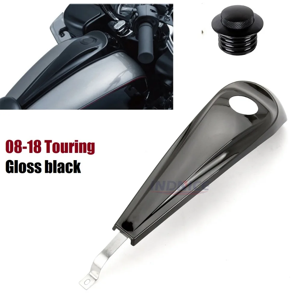 Motorcycle Oil Fuel Tank For harley electra glide flht fuel Dash Console For harley Touring Road Glide FLTRX 15-16 Gloss Black