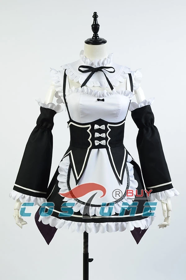 Костюм Rem 2016 из аниме Re:Zero Life in a костюм для косплея Ram платье горничной на