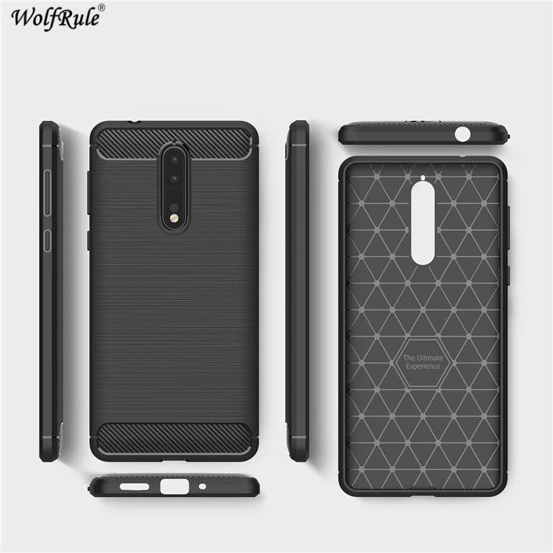 WolfRule Case sFor Nokia 9 Cover Shockproof Soft TPU Brushed For Nokia9 Protective Fundas 5.5'' | Мобильные телефоны и
