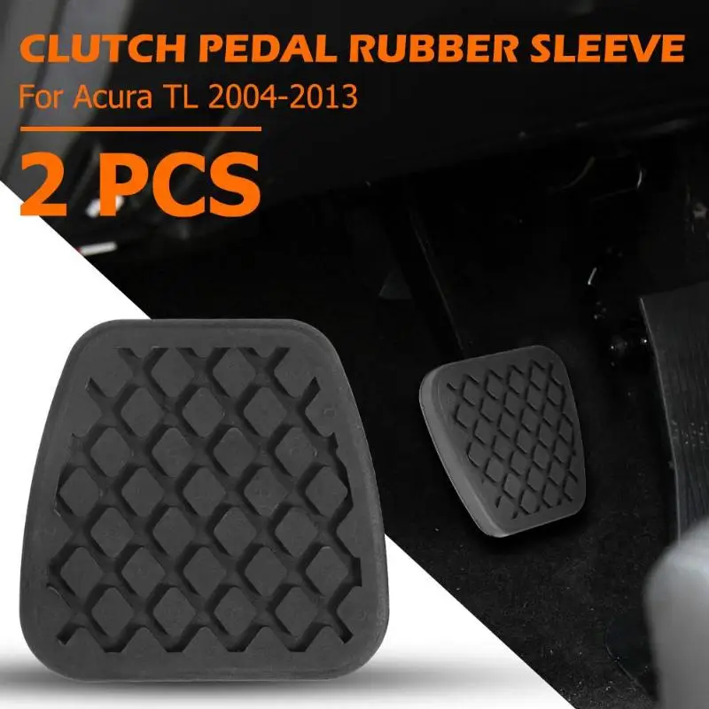 Car Brake Clutch Pedal Rubber Pad Cover Set for Acura CL Civic Contents TSX 2002-2006 for Honda CRV 2003-2010 Honda Element