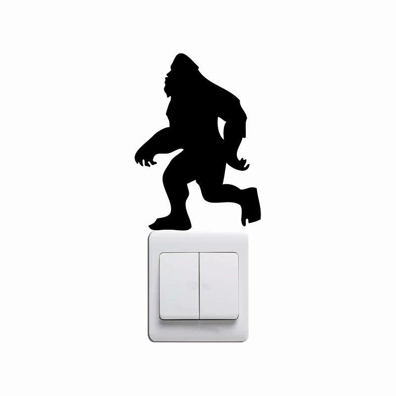 Виниловая наклейка с изображением обезьяны 5 Bigfoot Sasquatch Switch|Обои| |