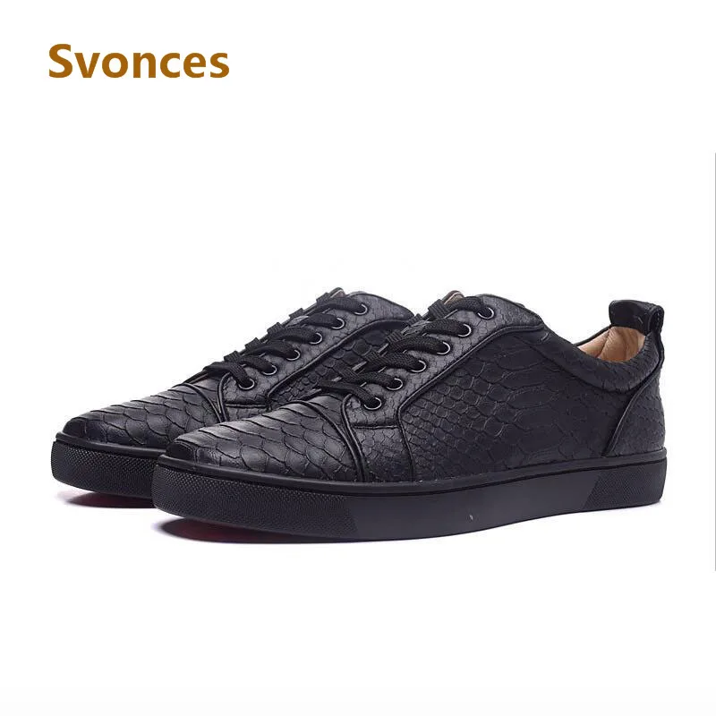 Туфли мужские со змеиным принтом модная брендовая повседневная обувь на плоской