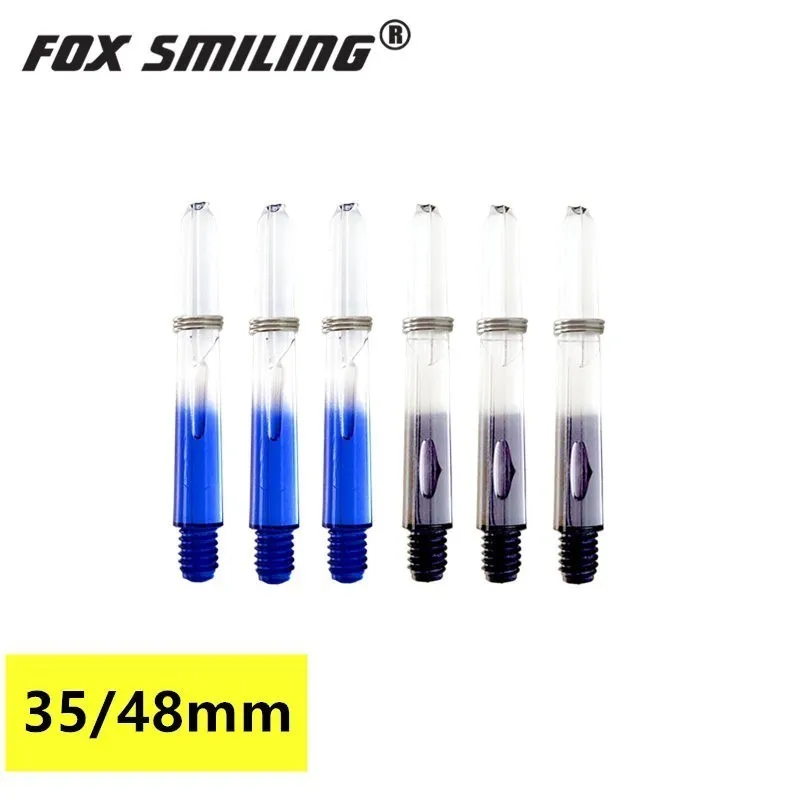 Fox Smiling 30 шт. 35/48 мм нейлон Пластиковые дротики валы 2BA для профессионального Dardos