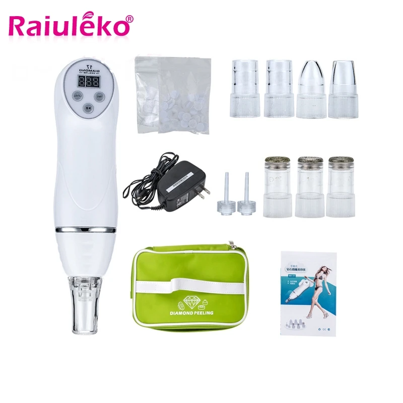 

Blackhead Remover Extractor Facial Pore Vacuum Acne Removal Machine Facial Dermabrasion Machine Face Cleanacne Pimple Extractor