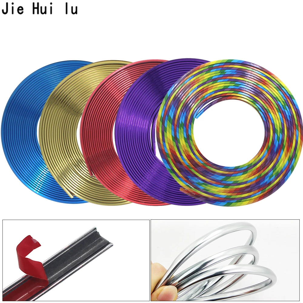 Украшение для колес автомобиля формовочная полоса хромированная внешняя оправа