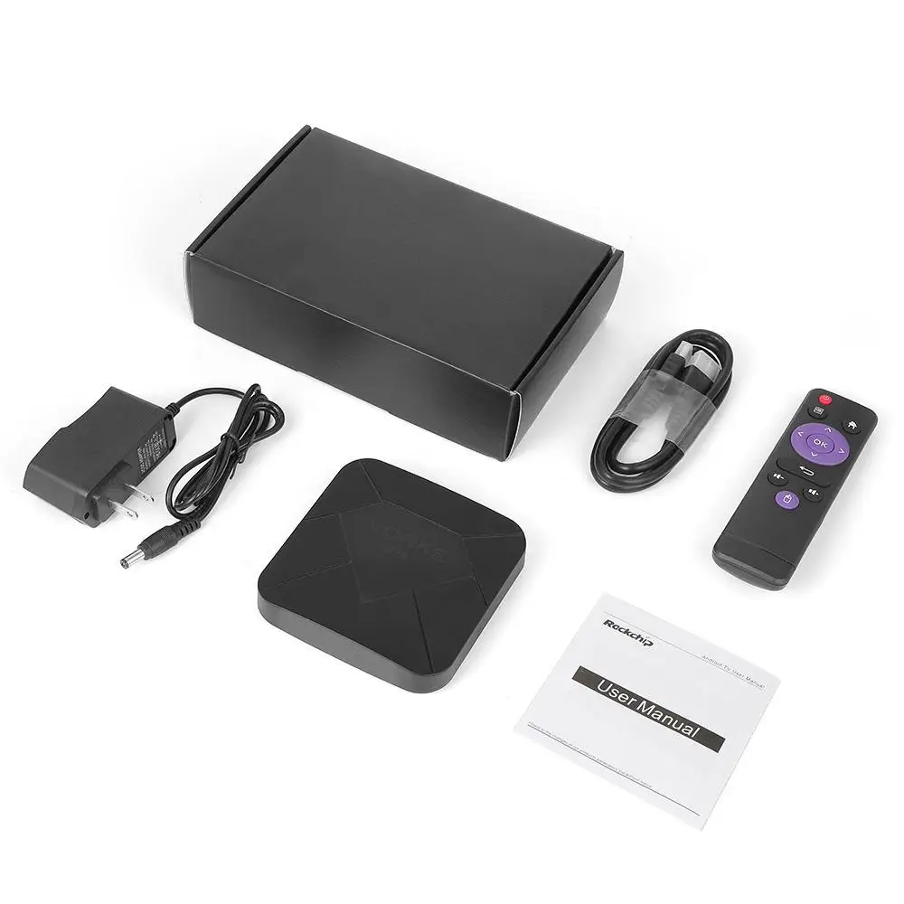 ТВ приставка Vorke Z7 Android 9 0 4 ГБ/64 Гб Allwinner H6 Smart TV Box Quad Core USB 3 6K HDR Google Player Youtube лучше чем