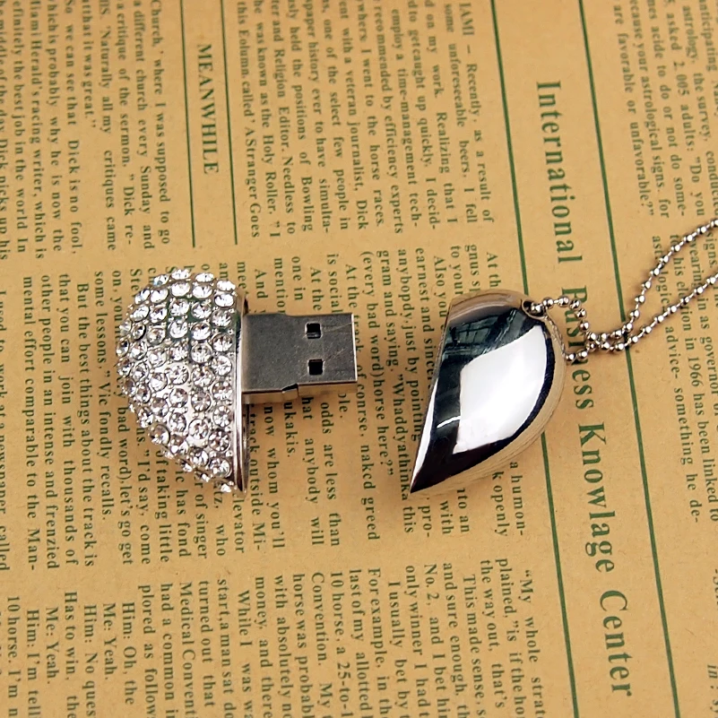 Usb 2 0 металлическая флеш-карта в форме сердца 4-64 Гб | Компьютеры и офис