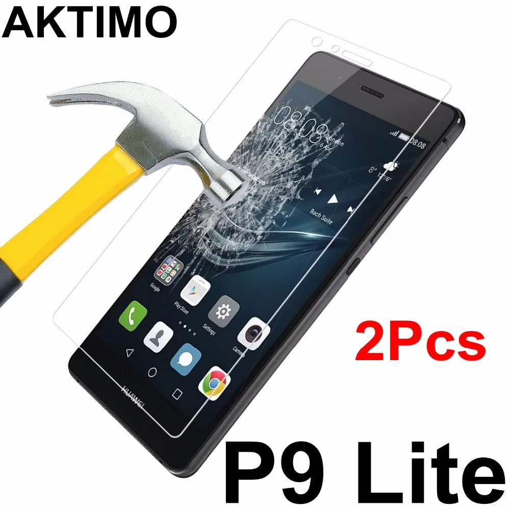 2 шт./лот 9H закаленное стекло для huawei P9 Lite G9 Lite Защитная пленка для экрана для huawei P9Lite VNS-L21 L22 L23 L31 L53