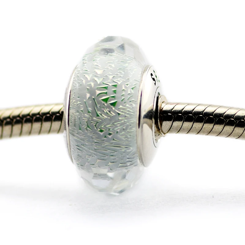 

DIY 925 пробы Серебряные Матовые минимальные Подвески соответствуют европейским браслетам, бусины для изготовления ювелирных изделий