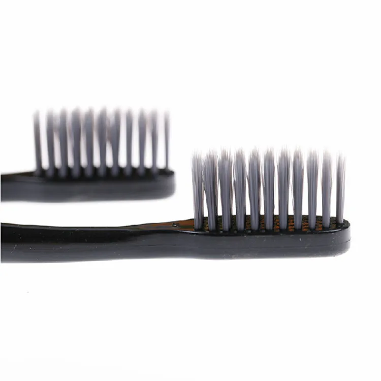 Новая ручная зубная щетка Perfct для взрослых нечистый уголь мягкая щетина Глубокая