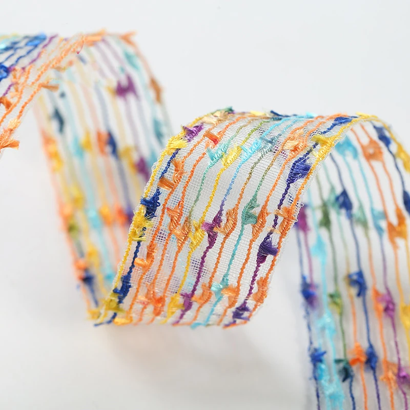 Кисточки кружевная отделка вышитая лента ширина 2 7 см ткань для рукоделия костюм