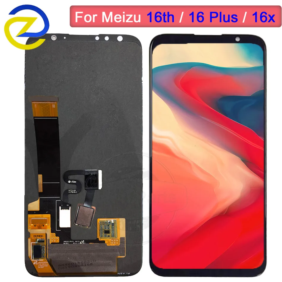 Для Meizu 16th ЖК-дисплей кодирующий преобразователь сенсорного экрана в сборе M882Q