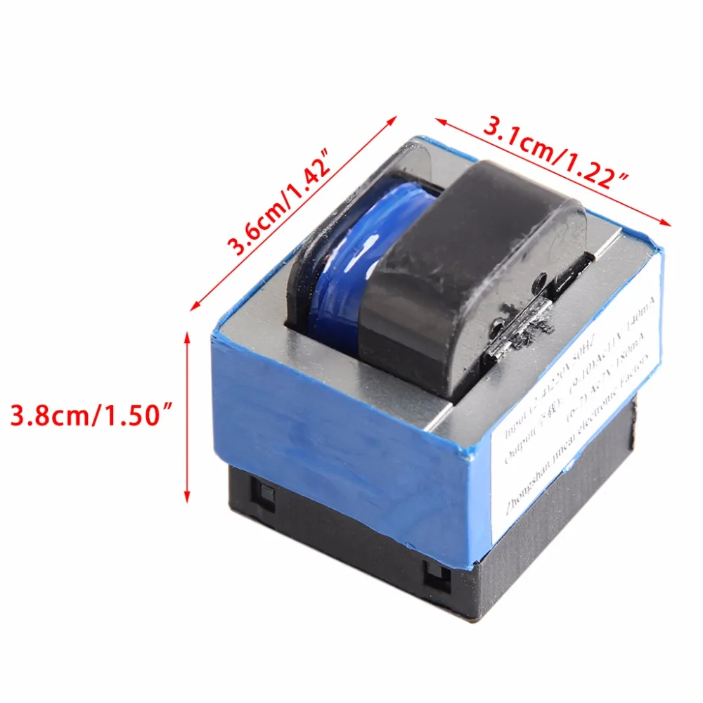 

AC 220V to 11V/7V 140mA/180mA 7-pin Microwave Oven Power Transformer -Y103