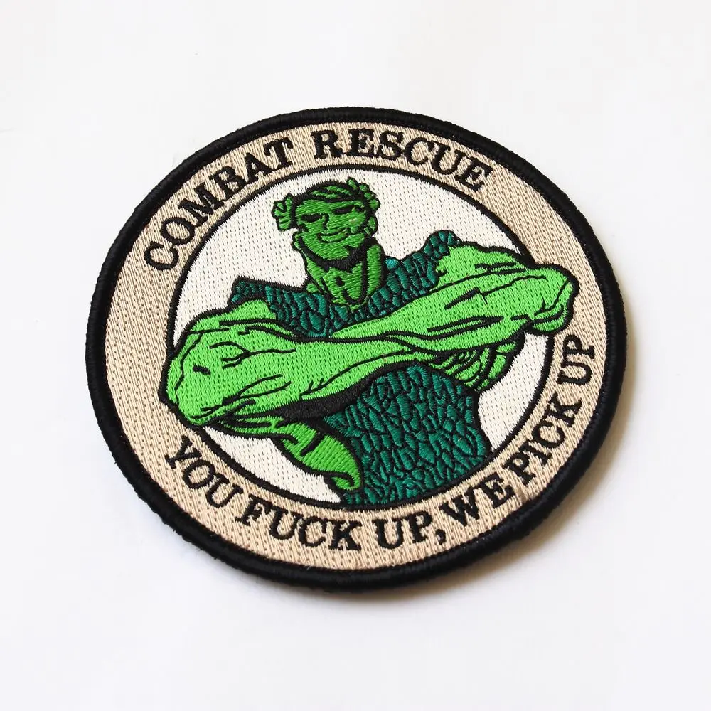 Военная нашивка военная We PJ/Combat Rescue нарукавник значок наплечная | Тематическая