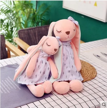 Новинка Модные плюшевые игрушки кролик кукла ушастого кролика Милая dollsleep для