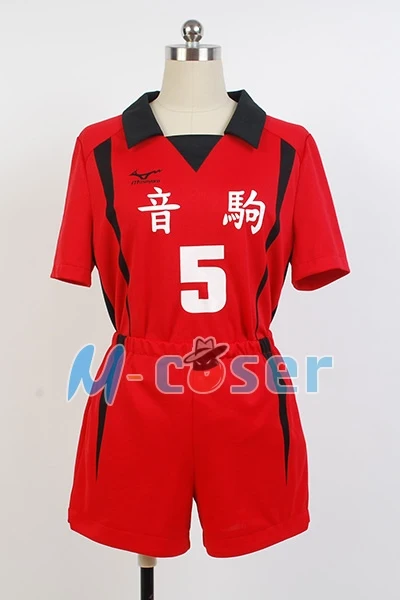 Haikyuu Nekoma старшая школа 5 NO 1 Kenma Kozume команда Косплей Костюм Kuroo Tetsurou/kozumekenma Джерси