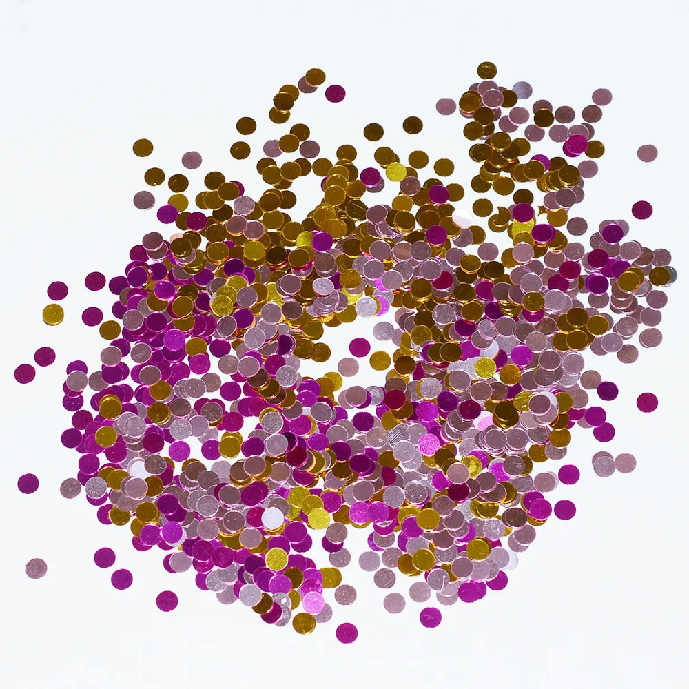 5 см круглые золотые розовые ярко свадебные конфетти для мальчиков и девочек