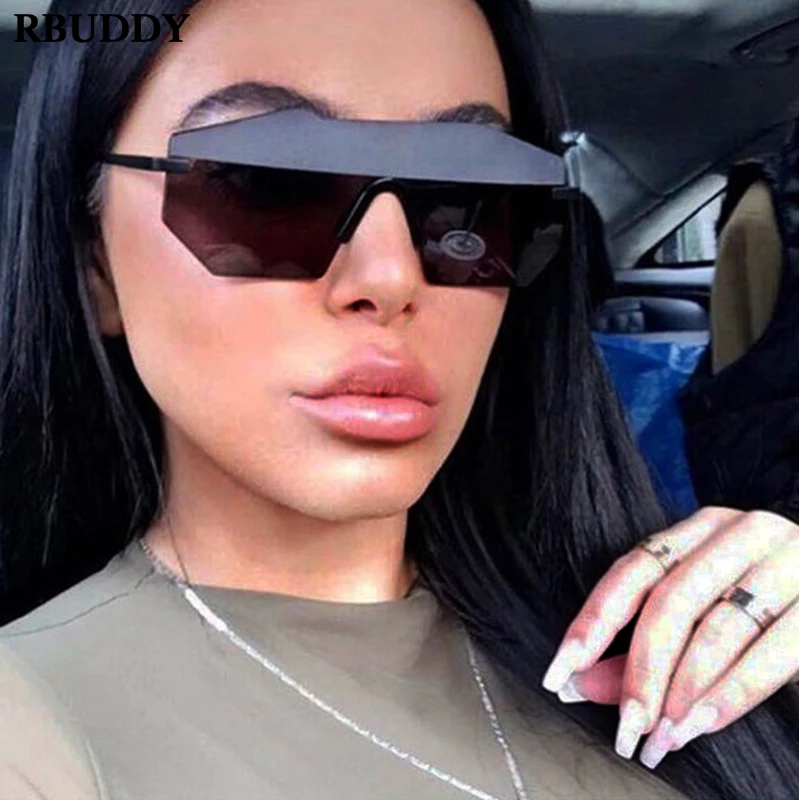 Очки солнцезащитные унисекс без оправы в металлической оправе UV400|Женские очки| |