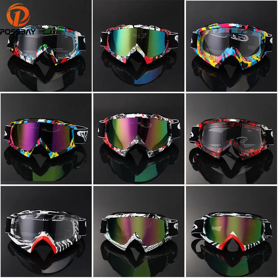 Винтажные очки POSSBAY классные мотоциклетные для мотокросса шлем велоспорта