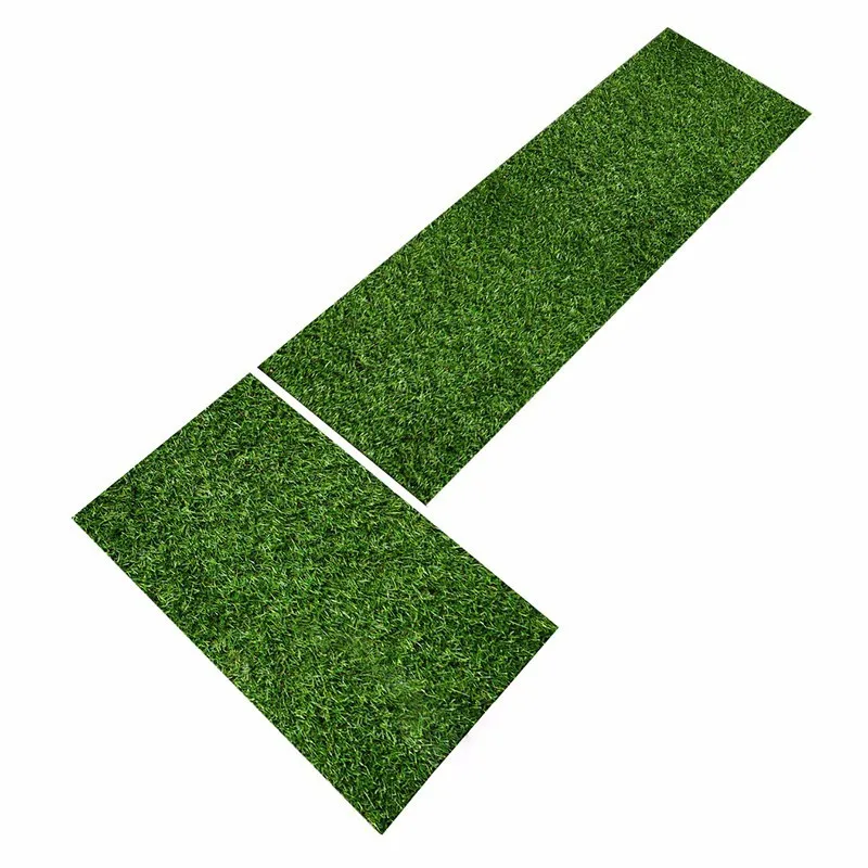 2 шт. Кухня пол Коврик двери туалета Спальня кровать Ковёр машины водосмываемый