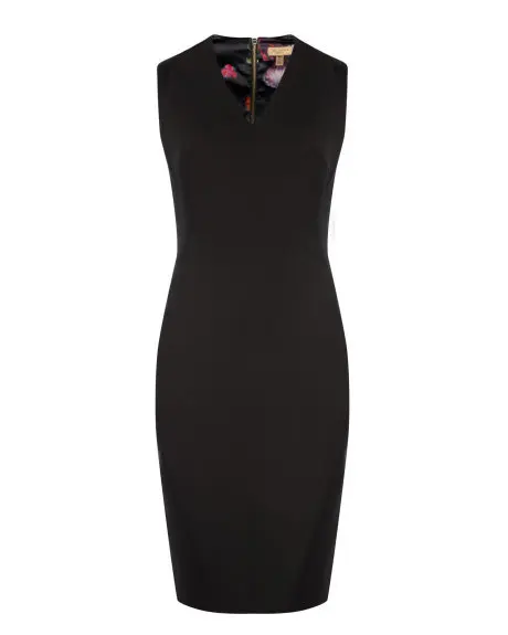 Новое Стильное легкое шерстяное облегающее черное сексуальное женское платье с