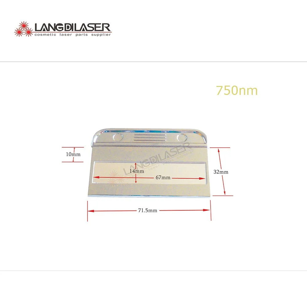 

480nm , 560nm , 640nm , 690nm , 750nm ~1200nm IPL head filters (5 piece order)