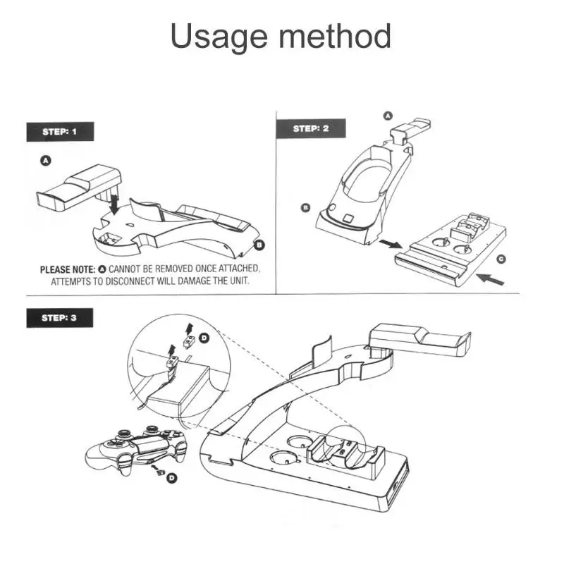 Для PS PS4 PS Move контроллер зарядные устройства Док-станция многофункциональная витрина зарядная док-станция дисплей стенд держатель