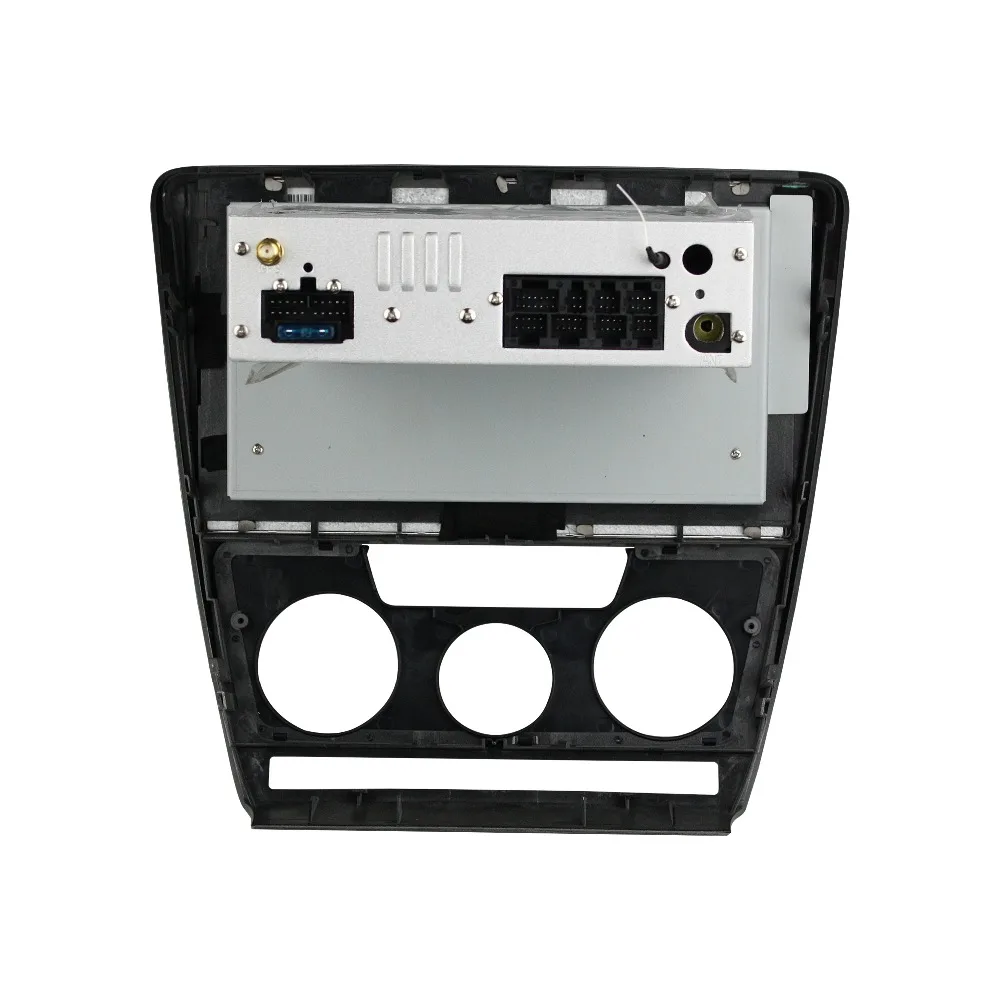 Ram 2G 10 1 &quotВосьмиядерный 2DIN Android6.0 автомобильный dvd плеер для Skoda Octavia 2007 2009 с 4G wifi