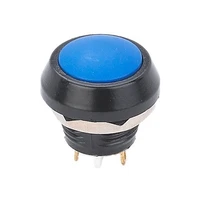 5 pieces 12mm push button switch qn12 zn al alloy with soldering and screw terminal