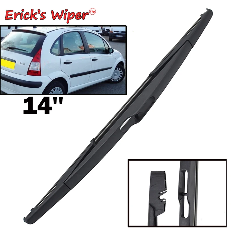 Эрик стеклоочистителя 14 &quotЗадняя щетка для автомобиля Citroen C3 01 2002 2009 лобовое