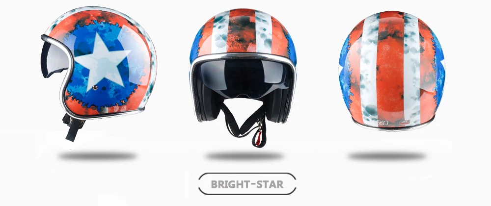 LDMET moto rcycle шлем реактивный открытый шлем с объективом cascos para moto винтажный пилот Кафе racer etro cruise