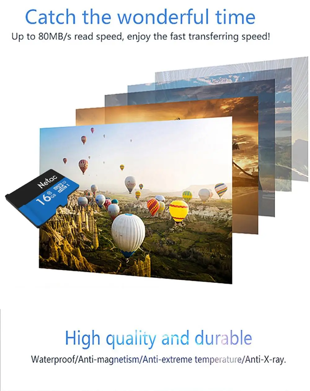 Netac P500 класс 10 16 ГБ 32 64 Гб 128 Micro SD карта TF памяти флэш-память для смартфона |