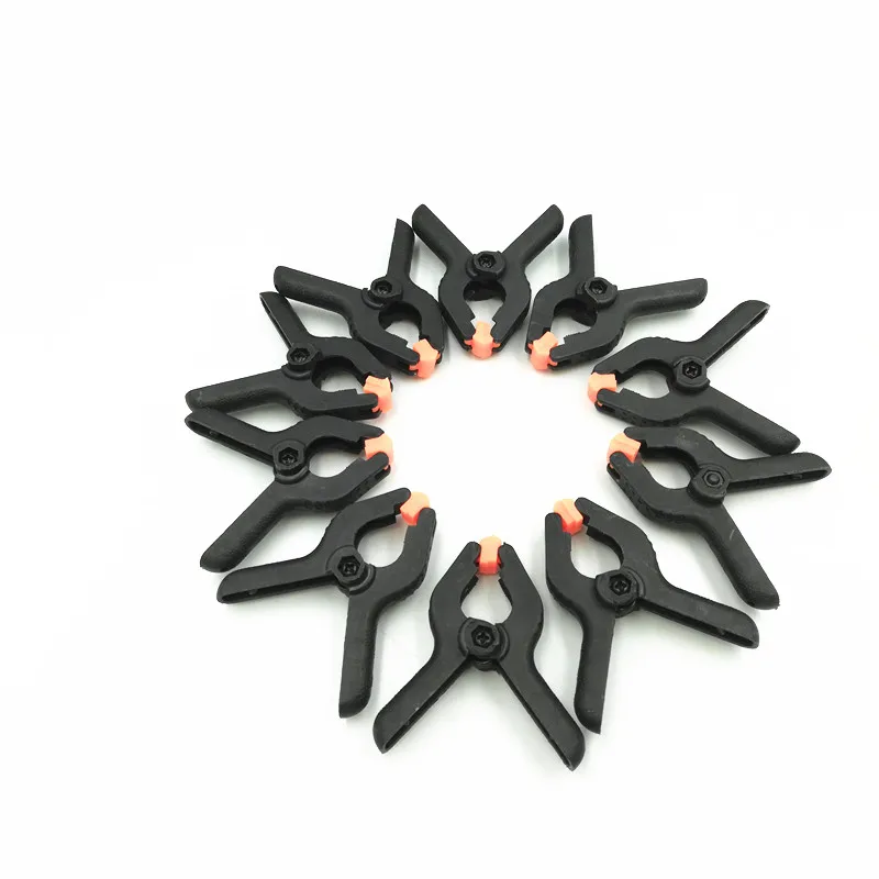 HS Tools 10 шт./компл. 2-дюймовые регулируемые нейлоновые Пружинные мини-зажимы