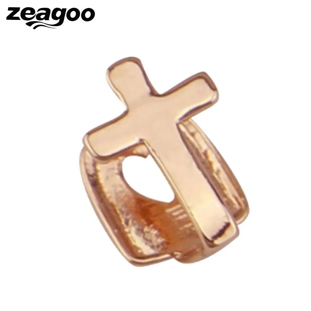 Zeagoo 4 цвета хип хоп крест зубные брекеты универсальные формы для украшений
