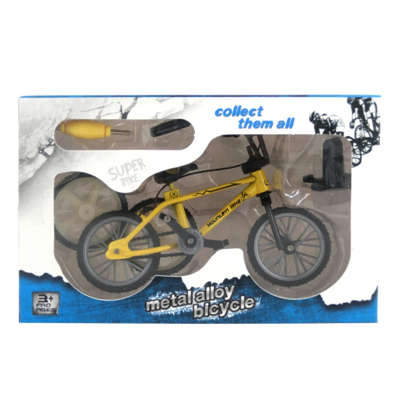 BMX Игрушки сплав палец BMX функциональный детский велосипед палец велосипед мини палец bmx велосипед игрушка Лучшие продажи дропшиппинг