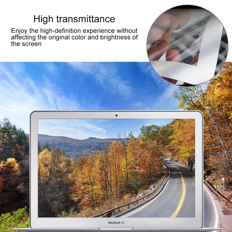 HAWEEL 0 3 мм 6 H твердость поверхности HD царапинам полный Экран Пленка ПЭТ для MacBook Air 13