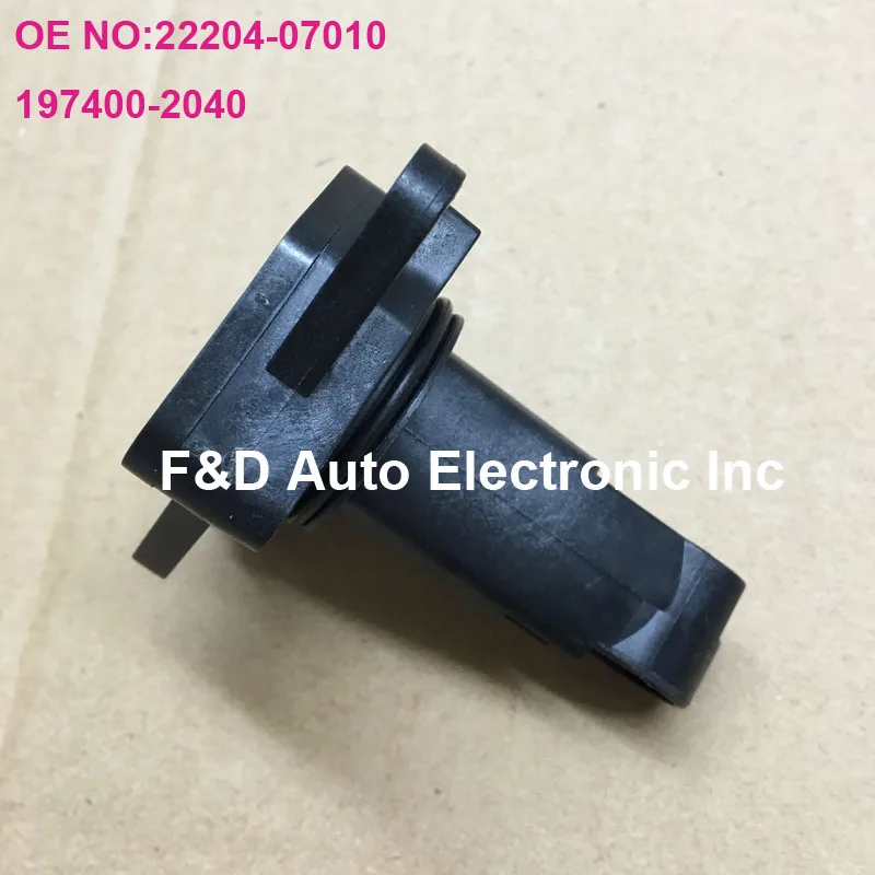 Новый датчик массового расхода воздуха OEM 22204 07010 для 1999 2006 TOYOTA Celica Corolla Verso RAV 4 MAF