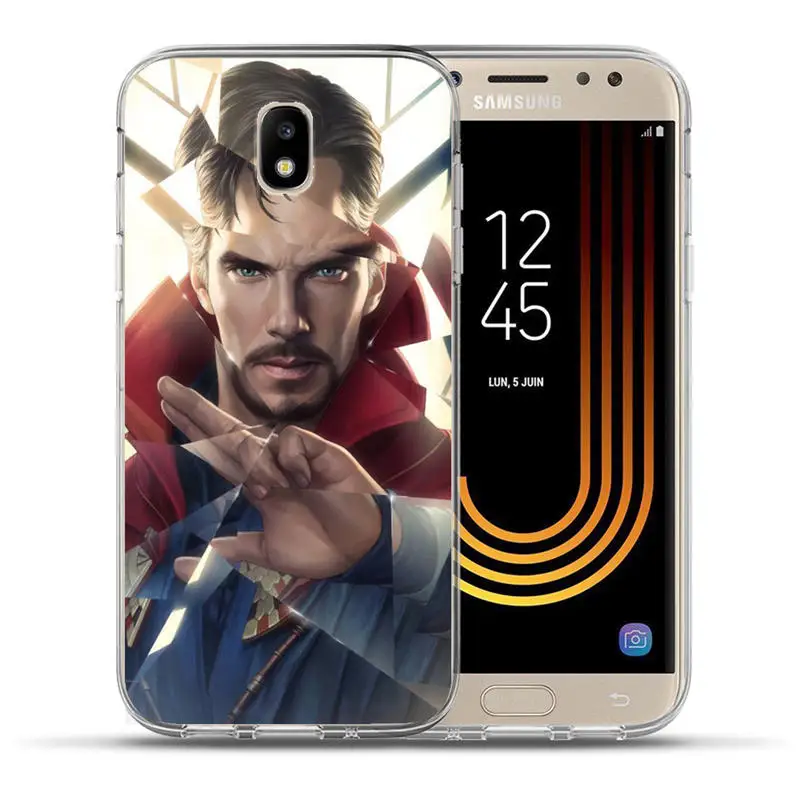 Чехол Marvel с Мстителями для samsung Galaxy J3, J5, J7,,, J2 Prime, G530, мягкий ТПУ чехол, чехол Capinha Etui