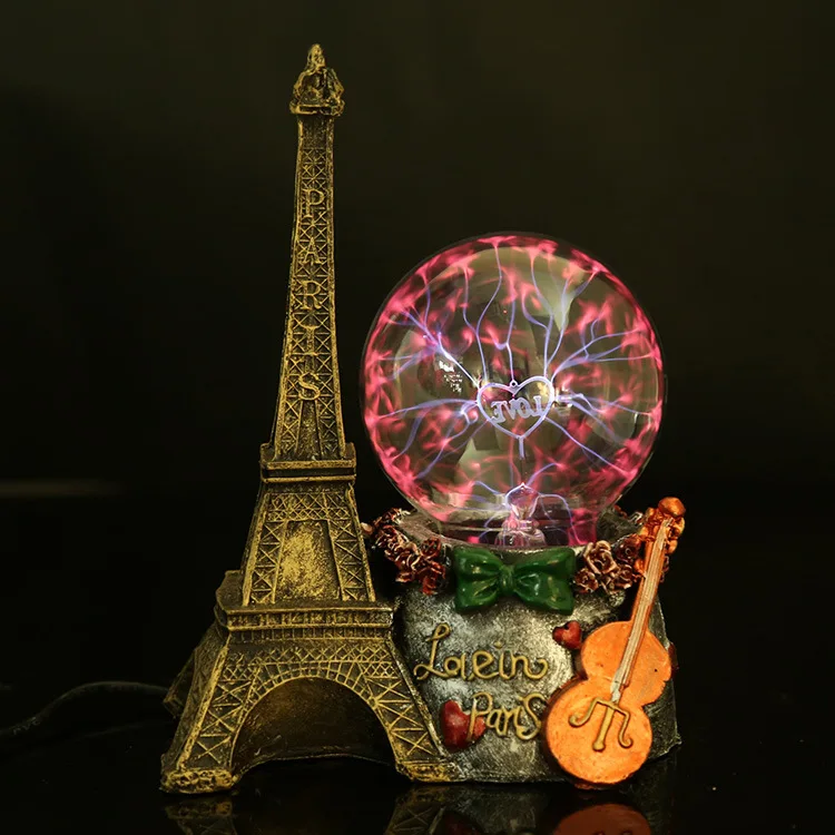 [Забавный] Парижская Эйфелева башня электростатический плазменный шар