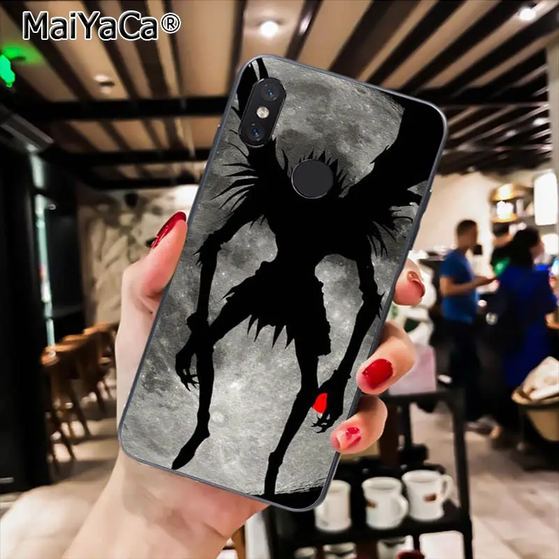 MaiYaCa Death Note Ryuk kira Coque Shell чехол для телефона Xiaomi Redmi4X 6A S2 Go Redmi 5 5Plus Note4 Note5 7 Note6Pro