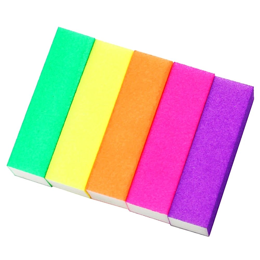 5 шт. Шлифовальная Пилка Для Ногтей Файлы Инструмент для полирования буфера