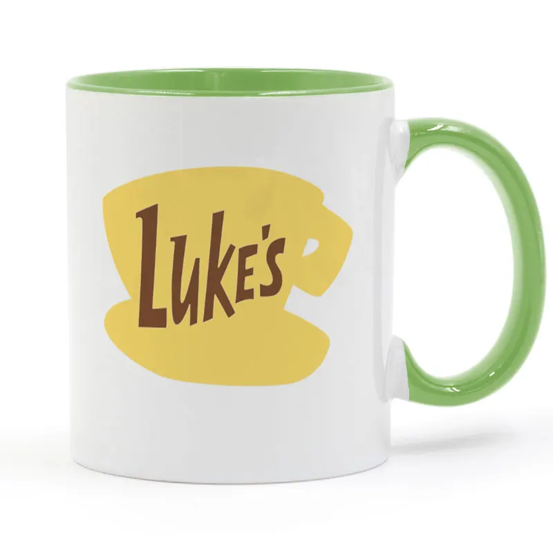 Gilmore девушки Luke's Diner Кружка Кофе Молоко керамика творческий DIY подарки Домашний декор кружки 11 унций C131