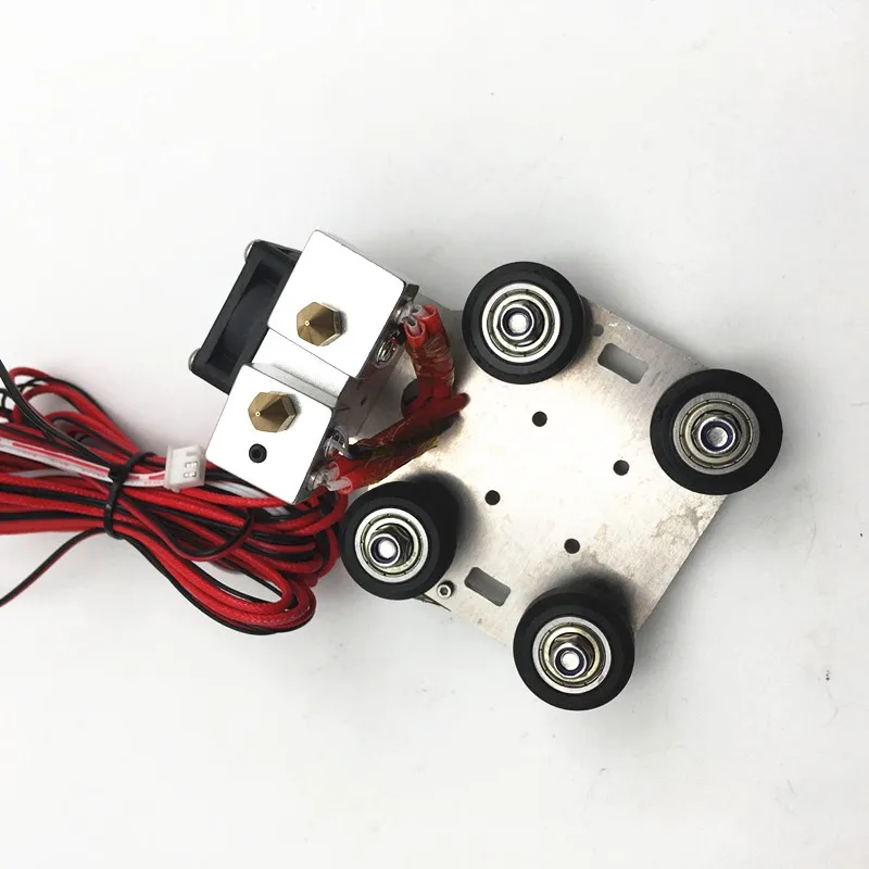 HE3D/Tarantula алюминиевый двойной hotend каретка комплект Tarantula экструдер апгрейд полный