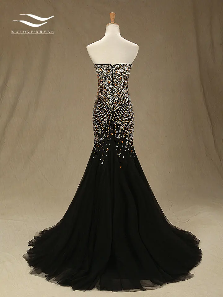 Женское вечернее платье русалка без рукавов с блестками|prom tulle dresses|tulle mermaid prom